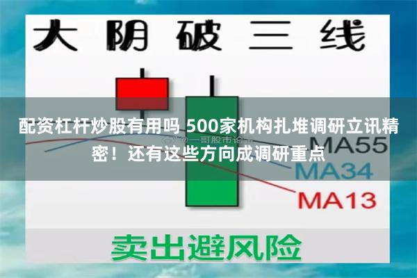 配资杠杆炒股有用吗 500家机构扎堆调研立讯精密！还有这些方向成调研重点