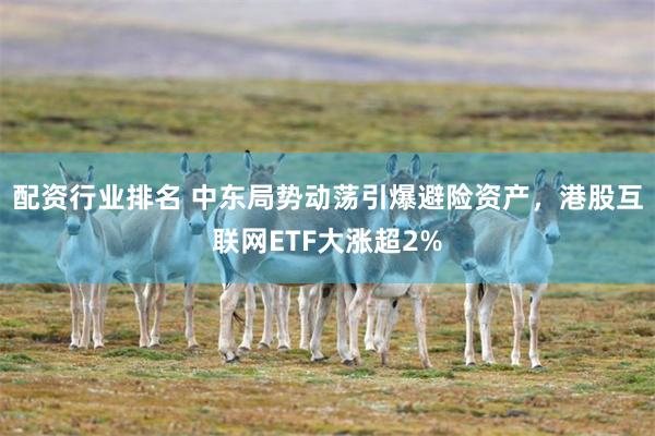 配资行业排名 中东局势动荡引爆避险资产，港股互联网ETF大涨超2%
