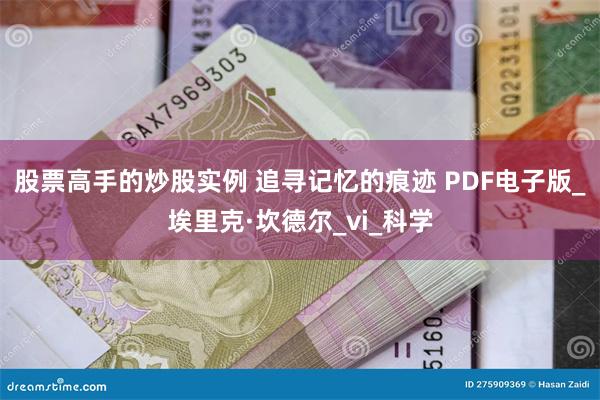 股票高手的炒股实例 追寻记忆的痕迹 PDF电子版_埃里克·坎德尔_vi_科学
